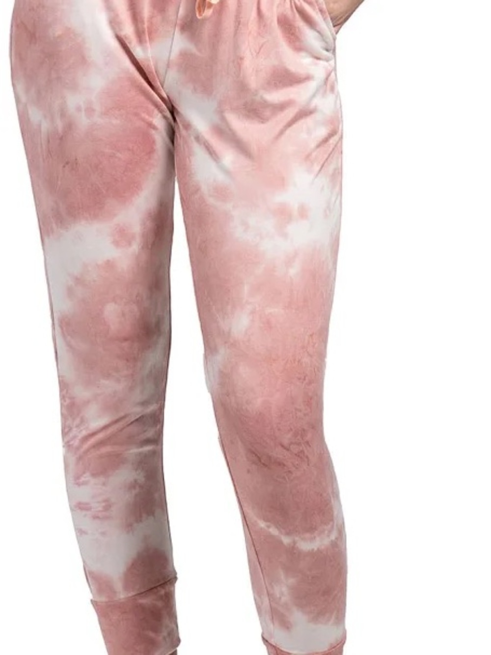 Tie-Dye Pink Jogger Pants with POCKETS (s)